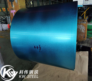 BLUE COLOR GALVALUME STEEL COILS 0.13MM-0.25MM G550 – G350 Anti- Finger Print