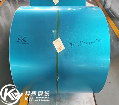 BLUE COLOR GALVALUME STEEL COILS 0.13MM-0.25MM G550 – G350 Anti- Finger Print